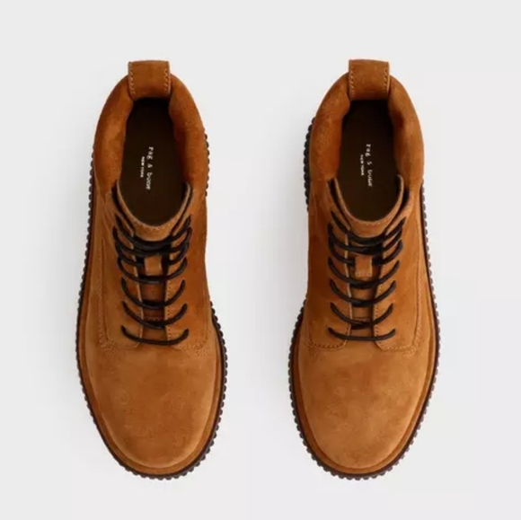 Edgy Chic Classic Rag & Bone Soft Suede Boots - Picture 5 of 9